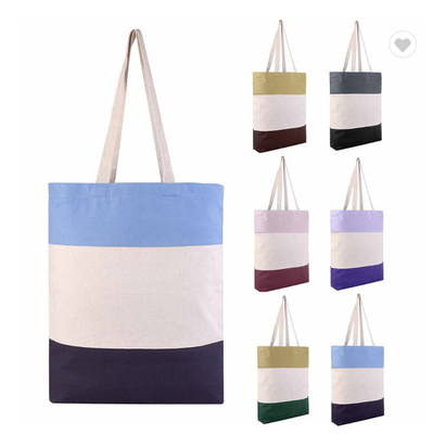 Giá tốt. ODM Canvas mạnh mẽ bán hàng tạp hóa đơn giản Canvas Tote Bags túi vai cotton 12oz trực tuyến