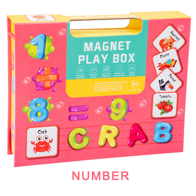 Giá tốt. Nhận dạng số trước trường học Magnetic Jigsaw Puzzle Book For 3 Year Olds Kids trực tuyến